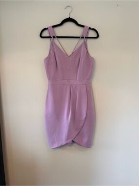 Adelyn Rae Lilac Mini Dress